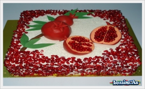 Mətbəx sirləri : Narlı tort