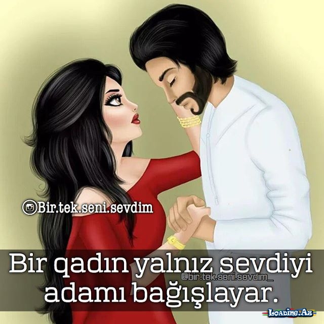 Romantik Yazılı Şəkillər yeni 2017