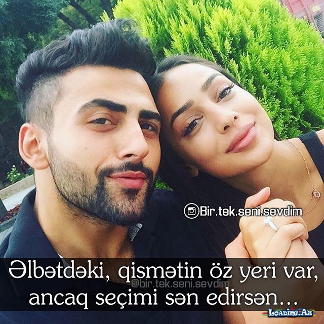 Romantik Yazılı Şəkillər yeni 2017