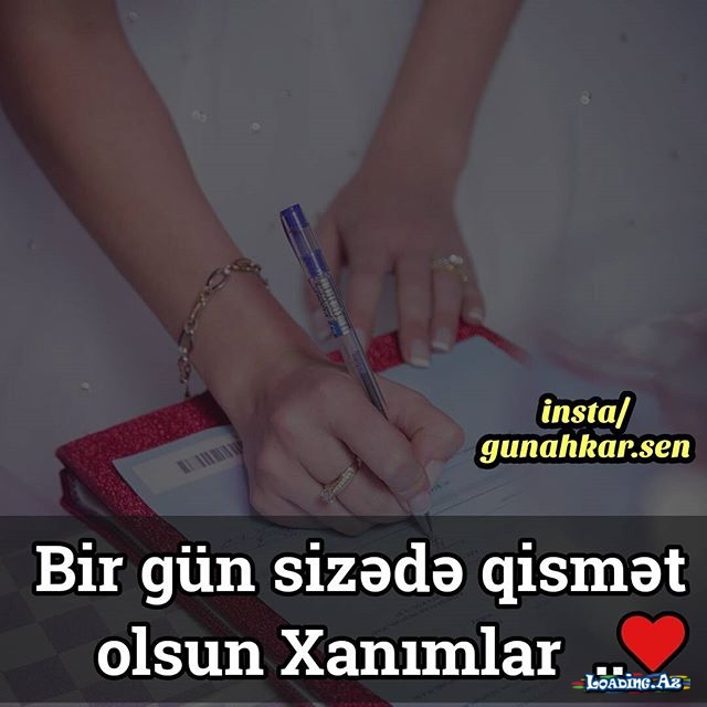WhatsApp ucun Romantik Yazili Sekiller
