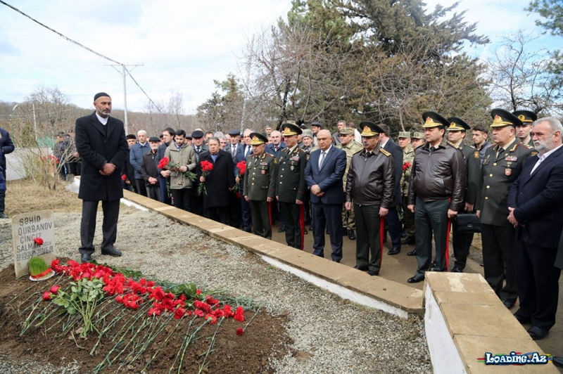 Çingiz Qurbanovun 40 mərasimi keçirilib
