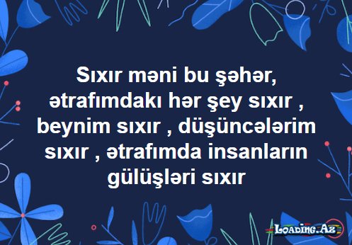 Enigmatik düşüncələr.