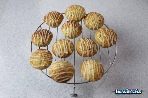 Günün resepti: limonlu, xaş-xaşlı maffin resepti (Fotolarla)