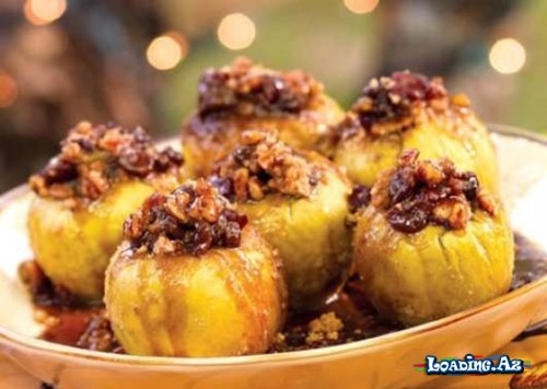 Qoz içlikli ballı alma - Take.Az
