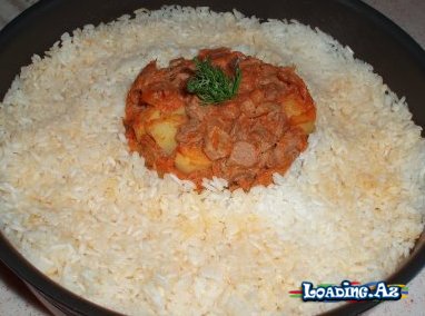 Tas kabablı plov - Take.Az