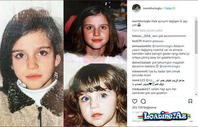 "Sen anlat Karadeniz"in aktrisasının uşaqlıq fotosu