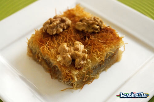 Qozlu kadayıf şirniyyatı - Take.Az