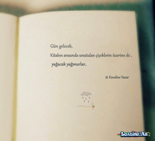 Kitablardan cümlələr ...