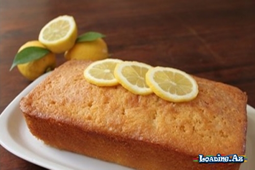 Balı-limonlu keks resepti - Take.Az
