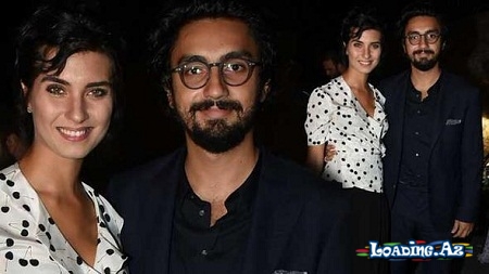 Tuba Büyüküstün sevgilisi ilə əl-ələ - Fotolar