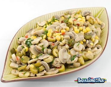 Göbələk salatı (dietik)