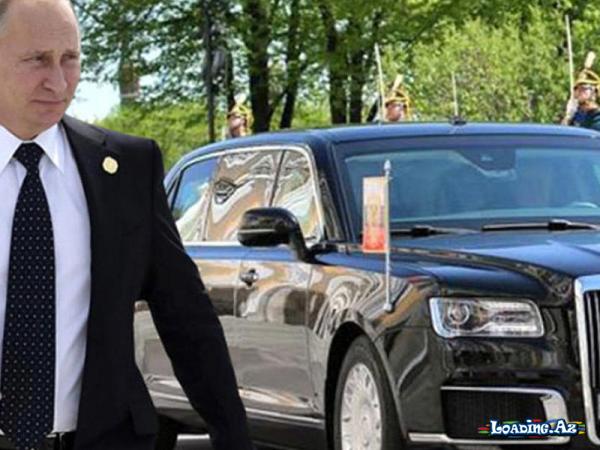 Putin avtomobili ilə G20-yə damğa vurdu - FOTO