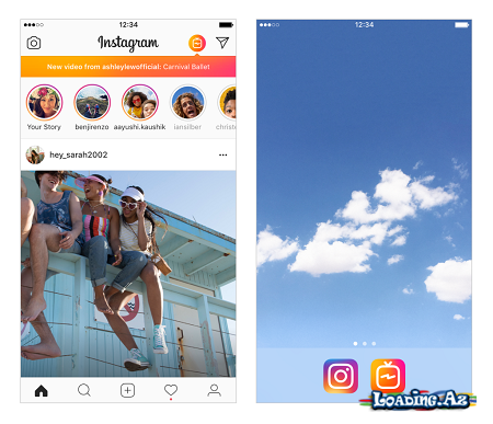 Instagram-dan YouTube-a rəqib xüsusiyyət: IGTV