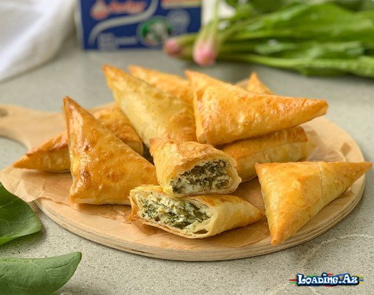 Yunansayağı börəyin (Spanakopita) resepti - Take.Az