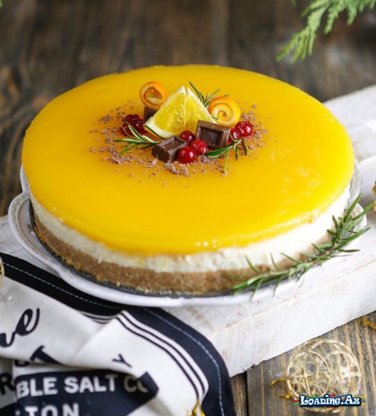 Portağallı Cheesecake - Take.Az