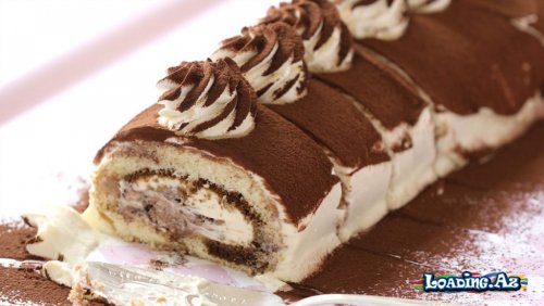 Dadlı Və Zərif Tiramisu Ruleti