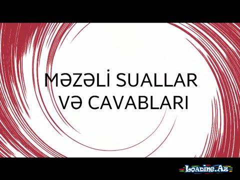 Mənalı və gülməli  suallar və cavabları