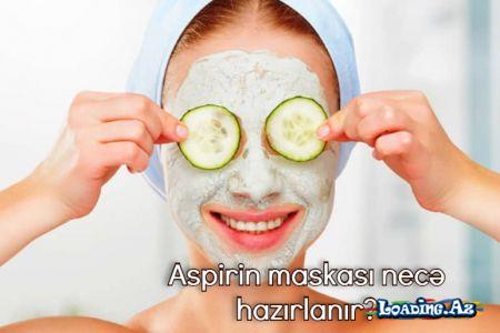 Sızanaqlara qarşı aspirin maskası necə hazırlanır?