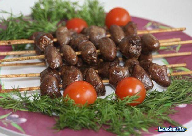 TOYUQ ÜRƏYİNDƏN KABAB. Hələ belə kabab görməmisiniz! - Take.Az
