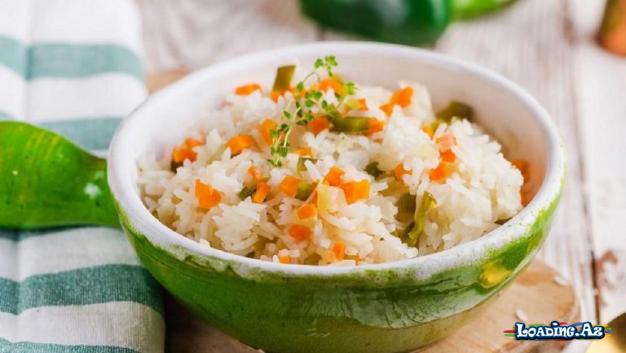 Dadlı, Rəngli Yerkökülü Plov - Take.Az