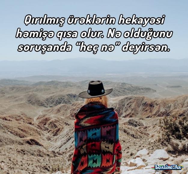 Ürəyimin ağrısı olmaqdansa alnımın yazısı olardın.