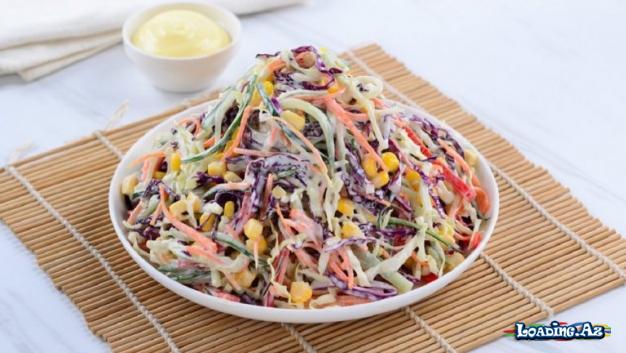 Yüngül, Faydalı Və Dietik Koul Slou Salatı