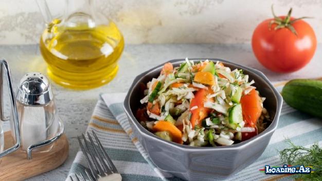 Dadlı Və Faydalı Təzə Tərəvəz Salatı - Take.Az