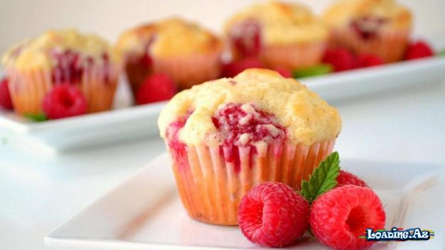 Yayın Əsl Ləzzəti Moruqlu Muffin