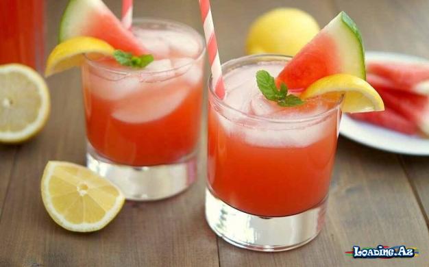 Qarpızlı limonad RESEPTİ - Take.Az