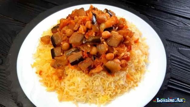 Asan Hazırlanan Badımcanlı Plov Resepti - Take.Az