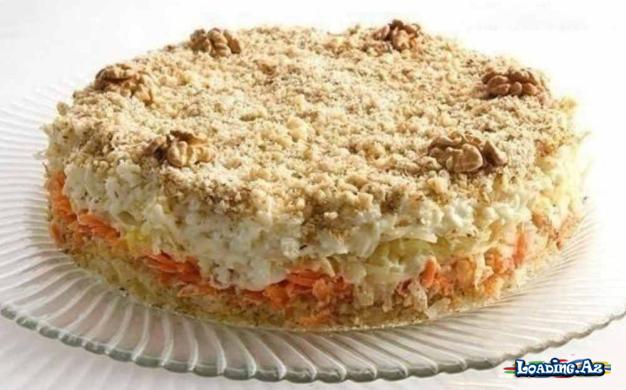 Qozlu kreml salatı resepti