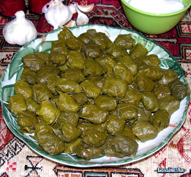 Yarpaq dolması resepti