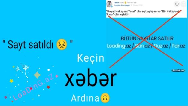 "Sayt Satıldı😣" mı?:) - Take.Az
