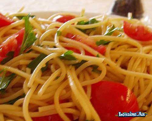 Ləzzətli spaqetti bişirməyin qaydaları