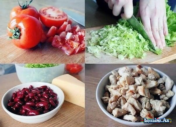 Faydalı yaz salatı 🥗