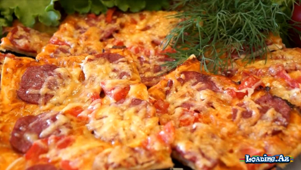 20 dəqiqəyə hazırlanan "lavaş pizza" - Take.Az