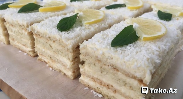 Limonlu tort necə hazırlanır? - Take.Az