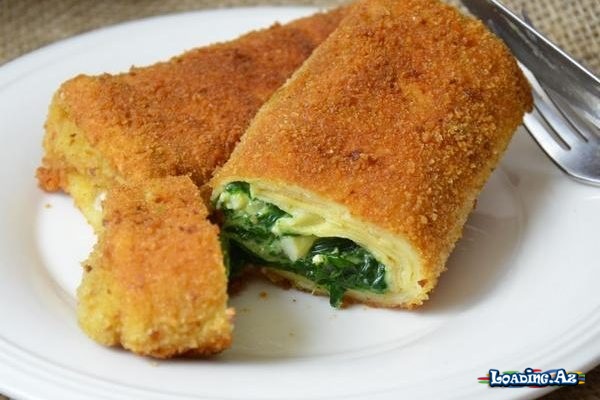İspanaqlı kroketi belə hazırlayın - Take.Az