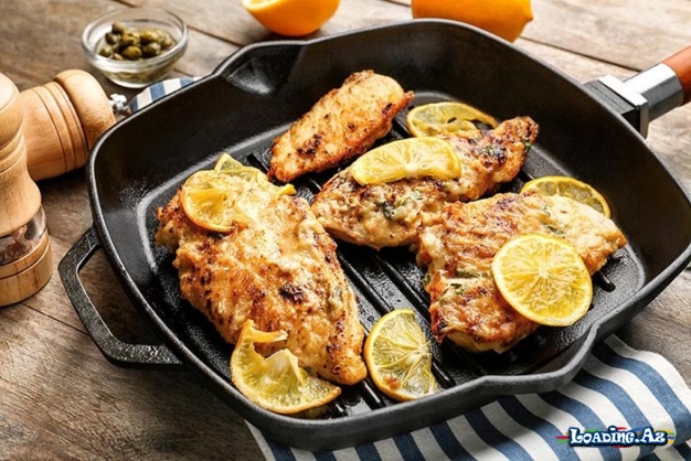 Tavada Parmesanlı Toyuq - Take.Az