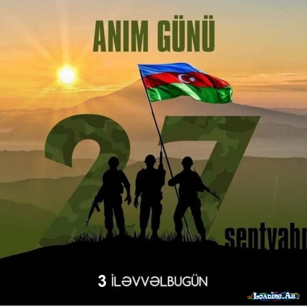 Anım gününə xüsusi olaraq!