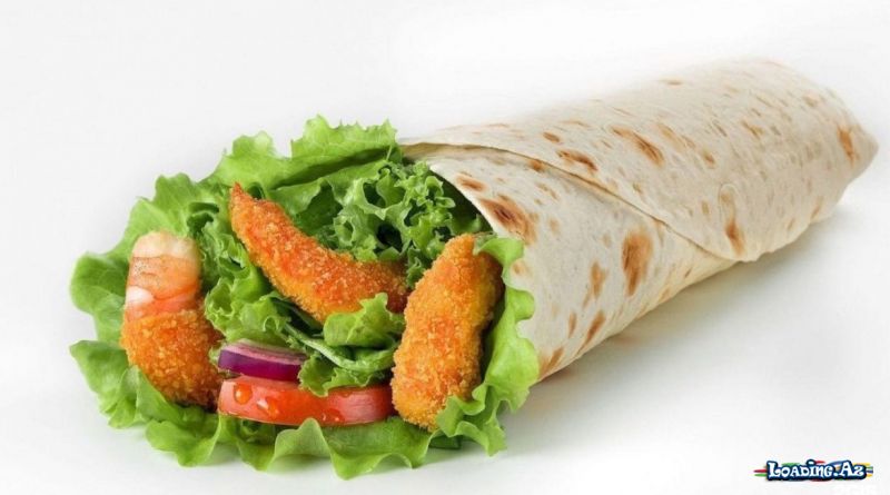 McDonald’sdakı Kimi Shrimp Roll (Krevetkalı Şaurma)