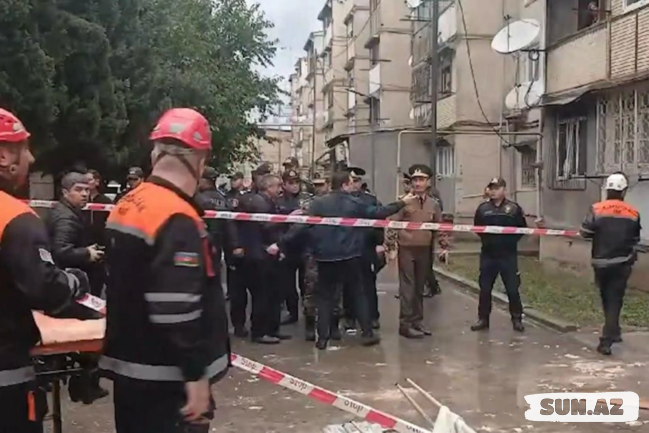 Gəncədə partlayışda xəsarət alanların son durumu açıqlandı