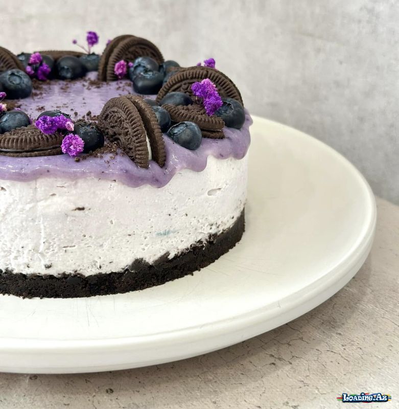 Oreo-Bluberry Cheesecake - Take.Az