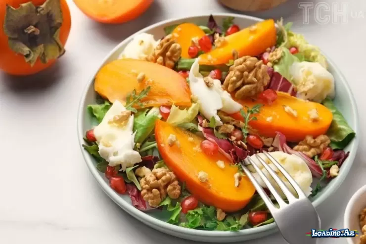 Mayonezsiz xurma salatı – RESEPT - Take.Az