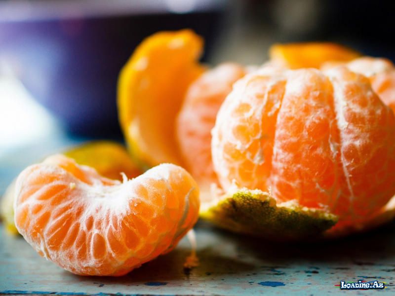 Ev şəraitində mandarin qabığından ÜZ TƏMİZLƏNMƏSİ - Take.Az