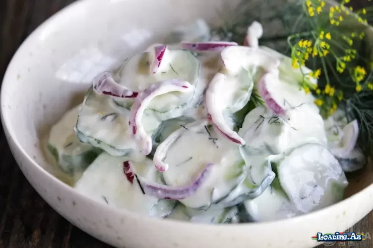 Xiyar və yerkökü ilə kremli salat: Sadə RESEPT - Take.Az