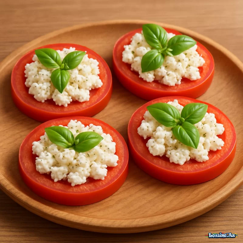 🍅🧀 Pomidor-Pendir Dilimləri Resepti - Take.Az