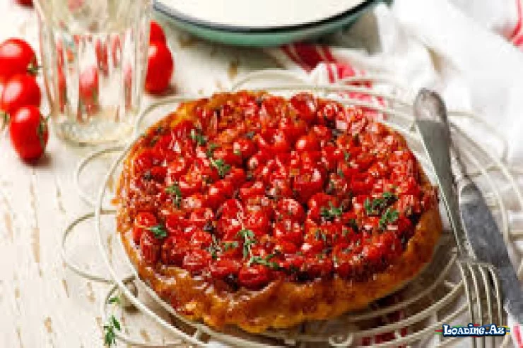 Pomidorlu pizza resepti - Take.Az