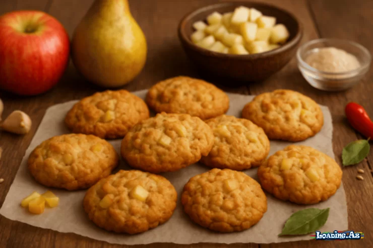 Əsl yay deserti - Alma və armudla xırçıldayan peçenye - Take.Az