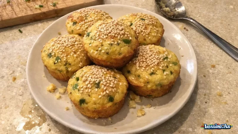 Kəvərli və qarğıdalı unlu duzlu maffin: Az ərzaqla praktik ləzzət - Take.Az